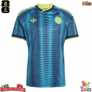 Colombia Replica Away Stadium Shirt World Cup 2026 Short Sleeve